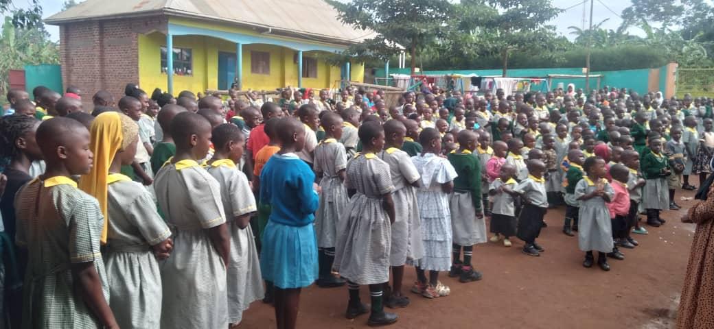 Pupils of Alpha and Omega Primary School